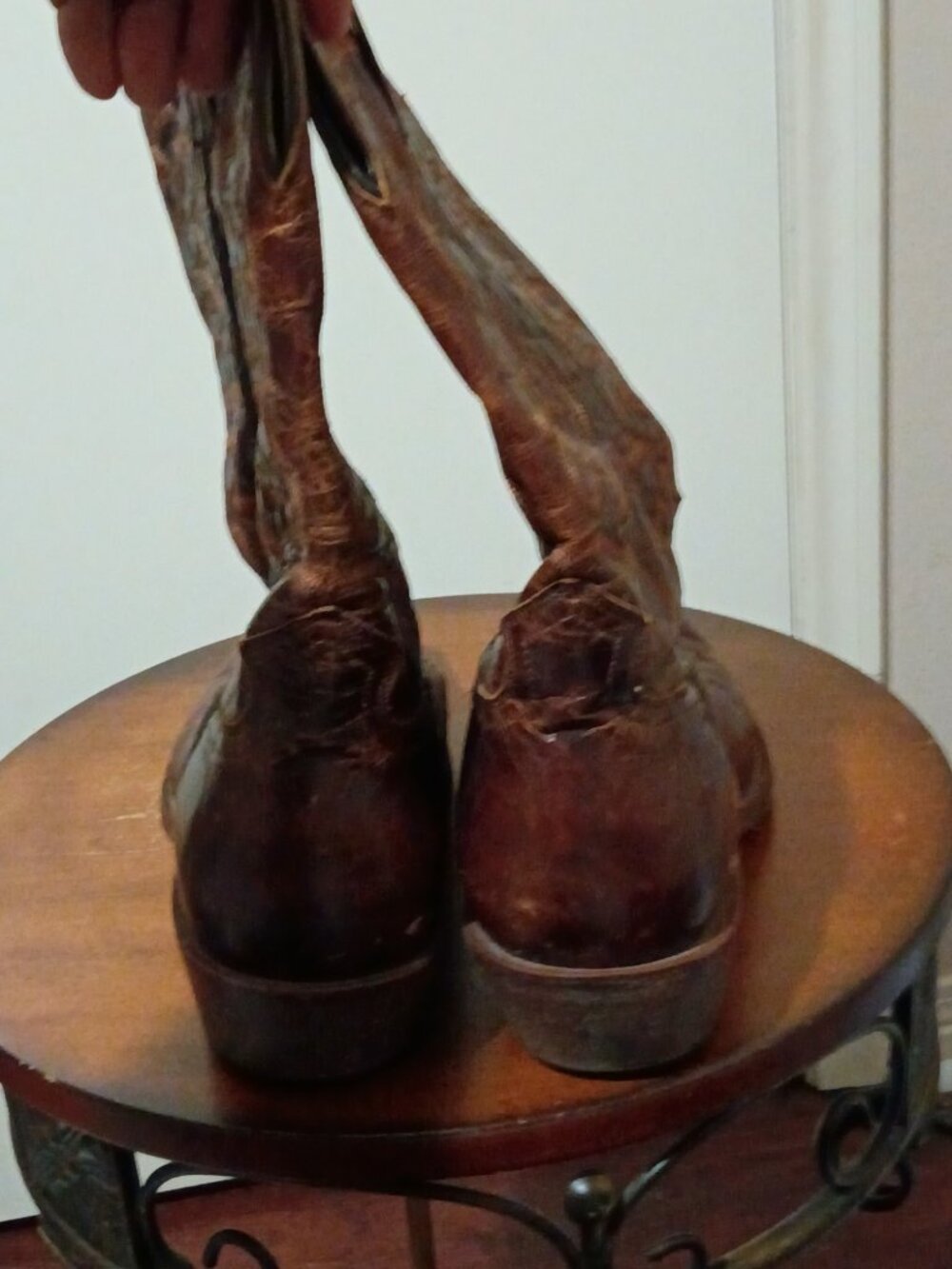 Moonshine Spirit Brad Paisley BBM87 Square Toe Cowboy Boots Men 8.5 EE Brown - Picture 10 of 13